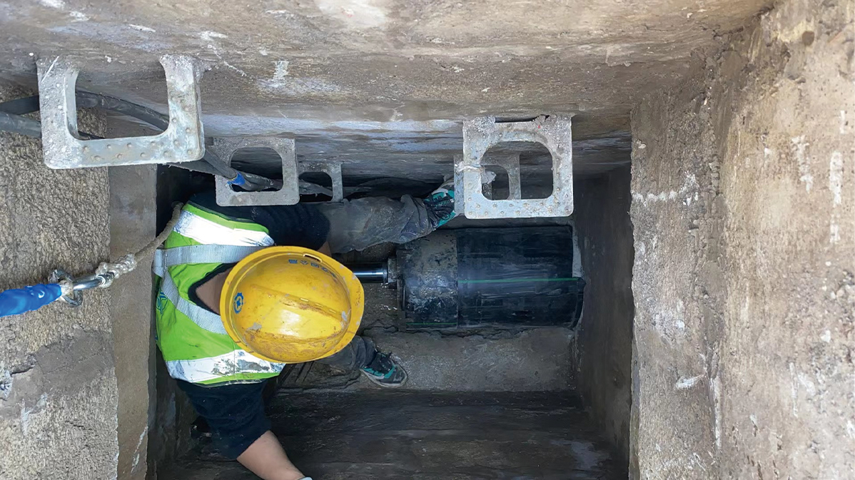 革吉HDPE短管内衬法